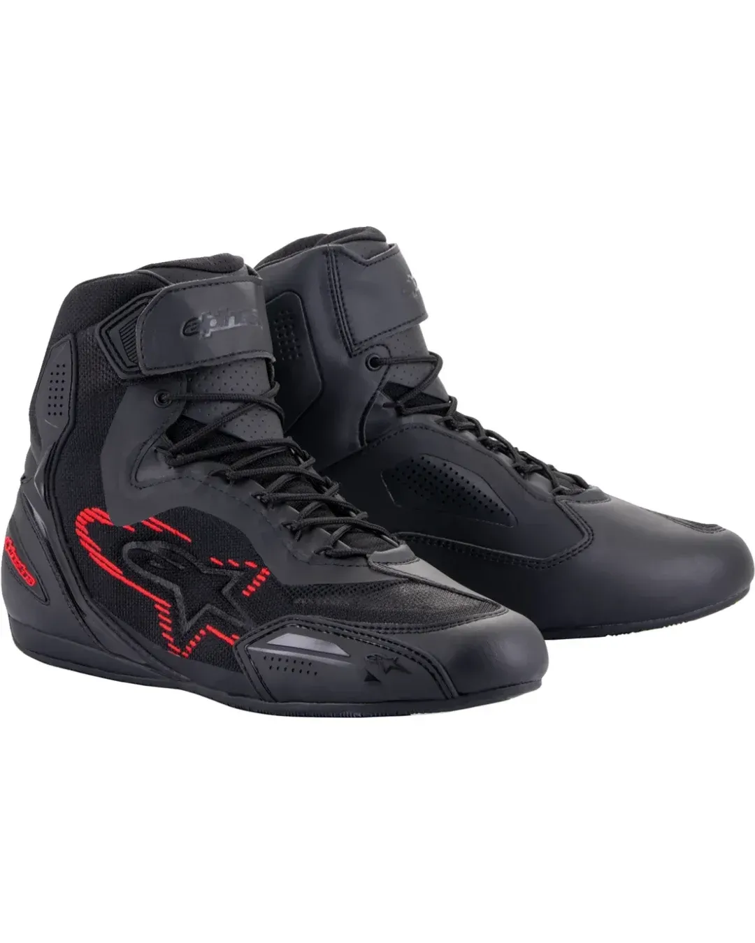 Мото боти ALPINESTARS Faster-3 Rideknit RED/GREY/BLACK