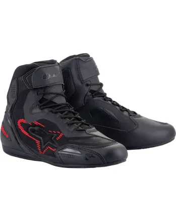 Мото боти ALPINESTARS Faster-3 Rideknit RED/GREY/BLACK