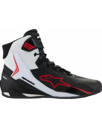 Мото боти ALPINESTARS FASTER-4 BLK/WHT/RD