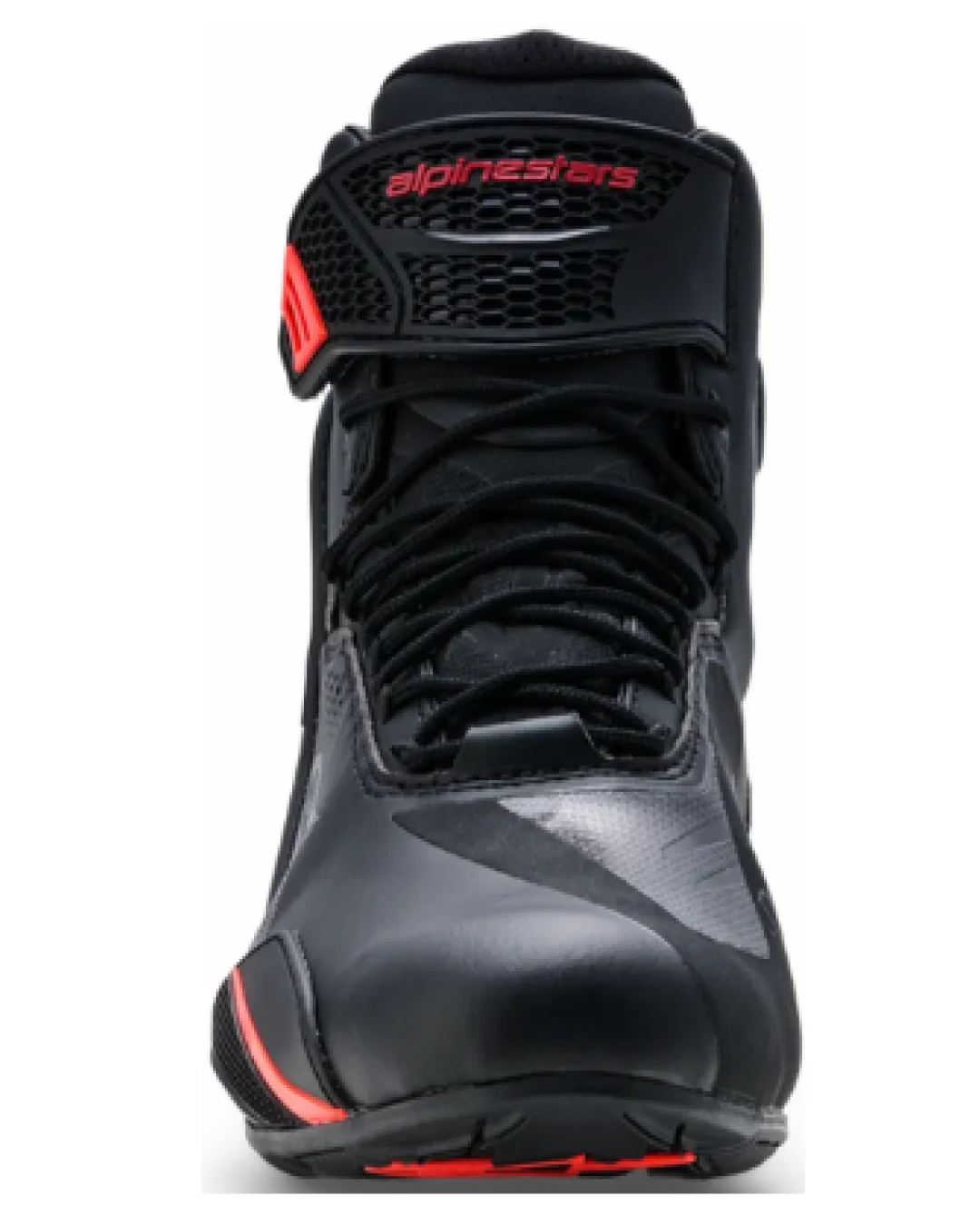 Мото боти ALPINESTARS FASTER-4 DS BLACK/RIO RED/FLUO