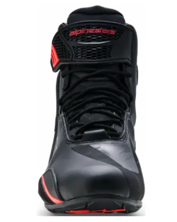 Мото боти ALPINESTARS FASTER-4 DS BLACK/RIO RED/FLUO