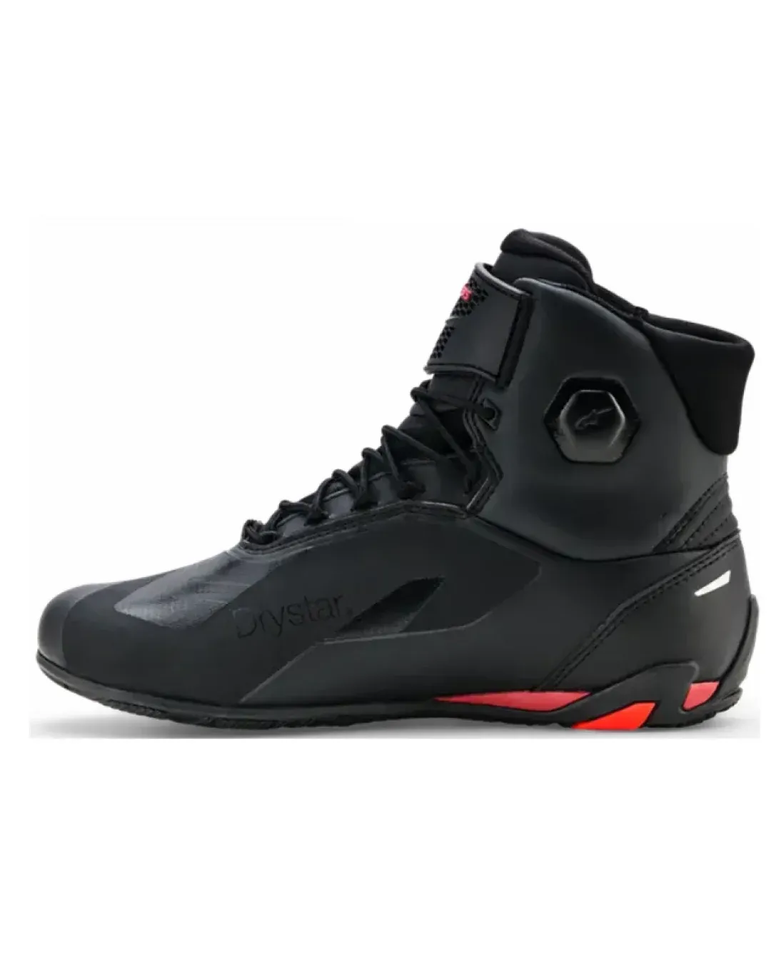 Мото боти ALPINESTARS FASTER-4 DS BLACK/RIO RED/FLUO
