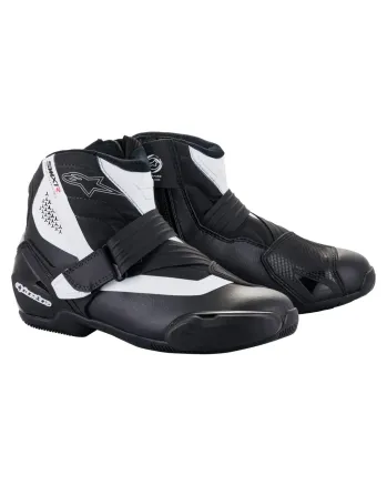 Мото боти ALPINESTARS SMX-1 R V2 BLACK/WHITE
