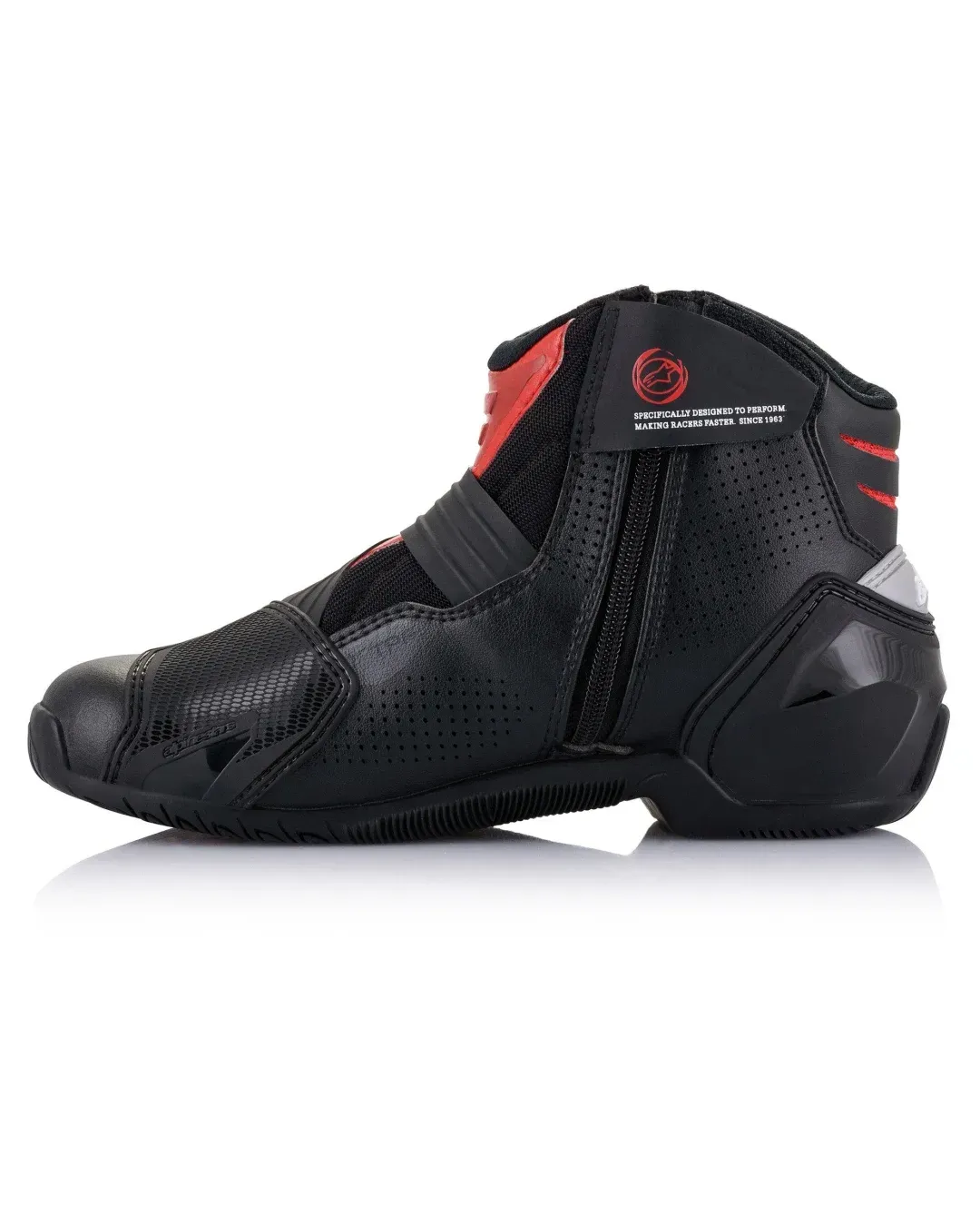 МОТО БОТИ ALPINESTARS SMX-1 R V2 VENTED BLACK/RED