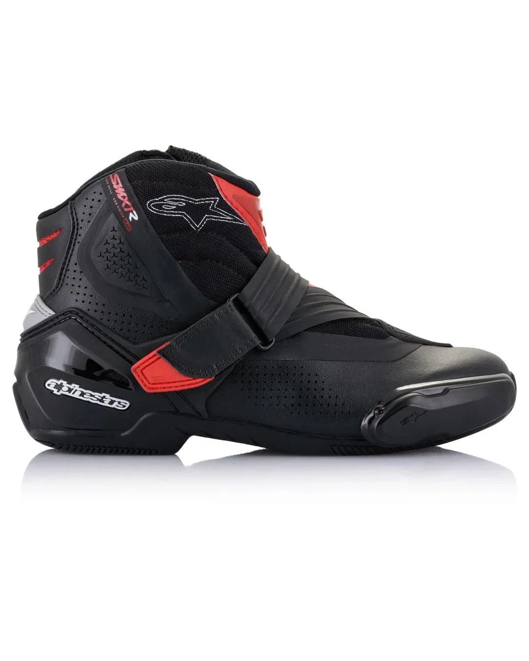 МОТО БОТИ ALPINESTARS SMX-1 R V2 VENTED BLACK/RED