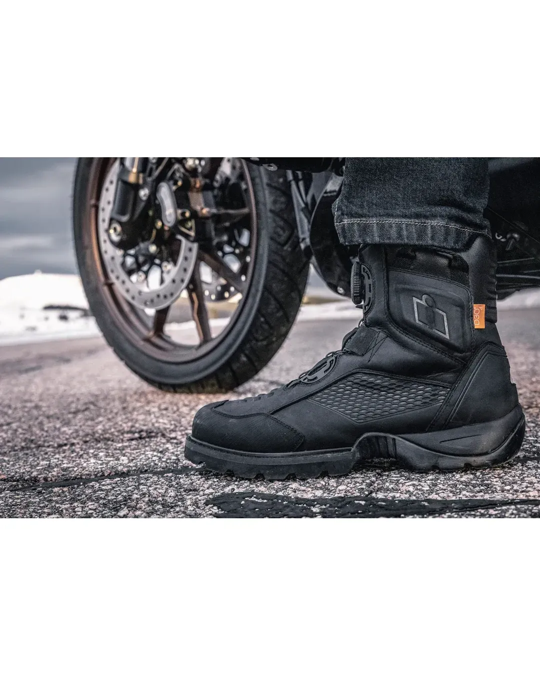 Мото боти ICON STORMHAWK BLACK