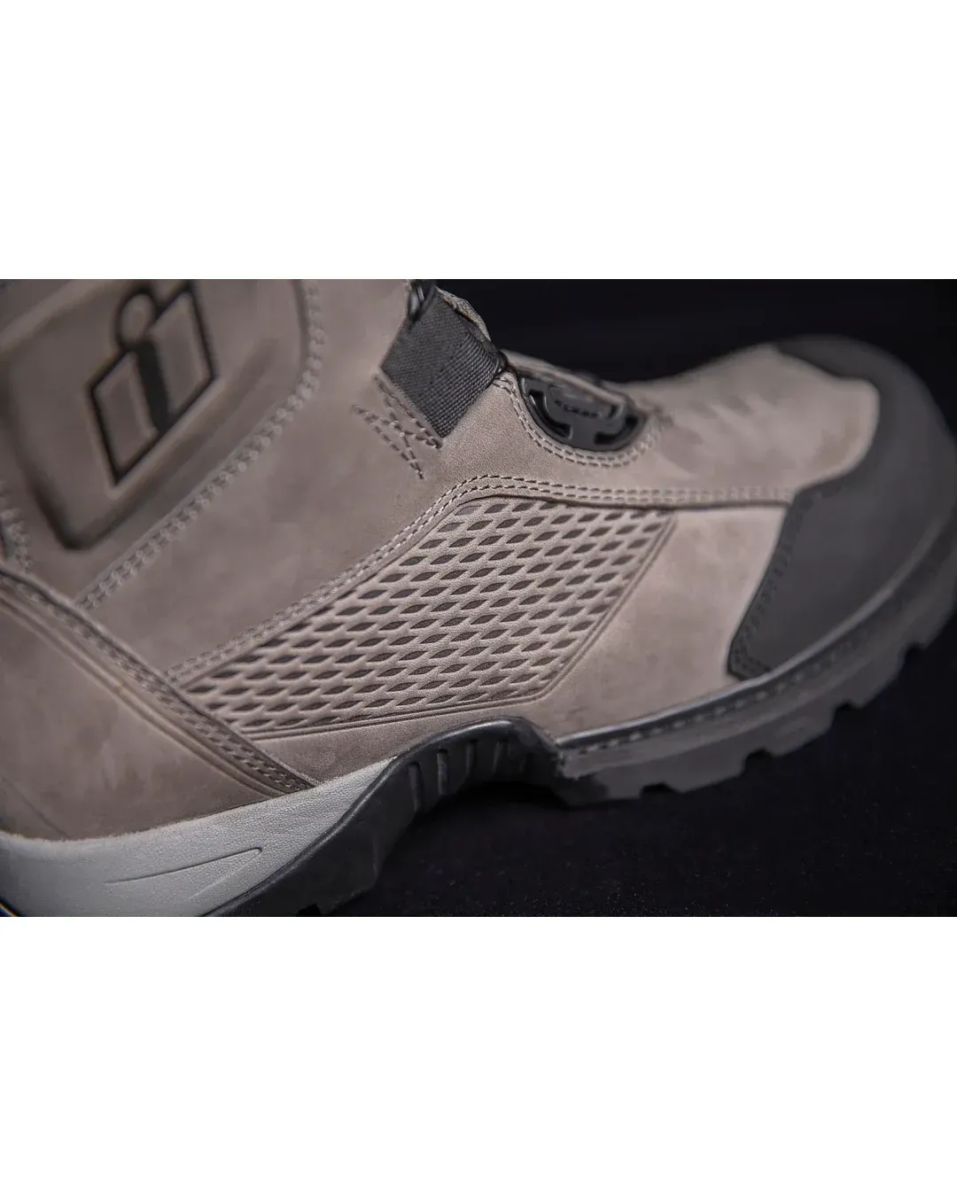 Мото боти ICON STORMHAWK GRAY