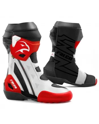 Мото ботуши FALCO ELITE GP WHITE/RED