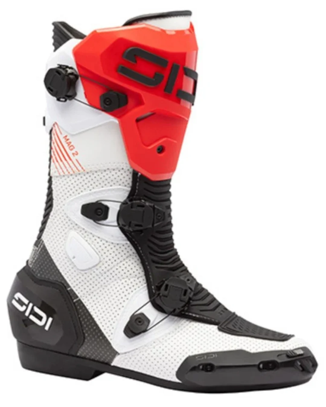 Мото ботуши SIDI MAG-2 AIR WHITE/BLACK/RED
