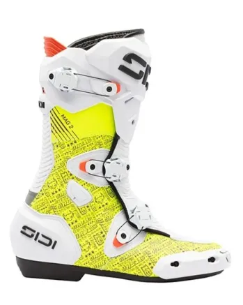 Мото ботуши SIDI MAG-2 AIR WHITE/YELLOW