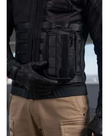 Мото чанта PANDO MOTO POUCH BLACK Cordura®
