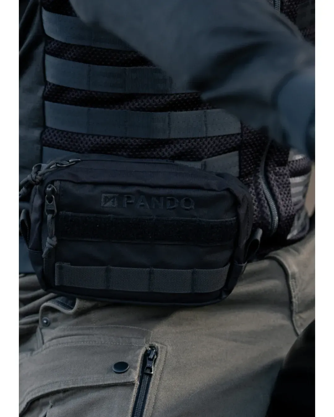 Мото чанта PANDO MOTO POUCH BLACK Cordura®