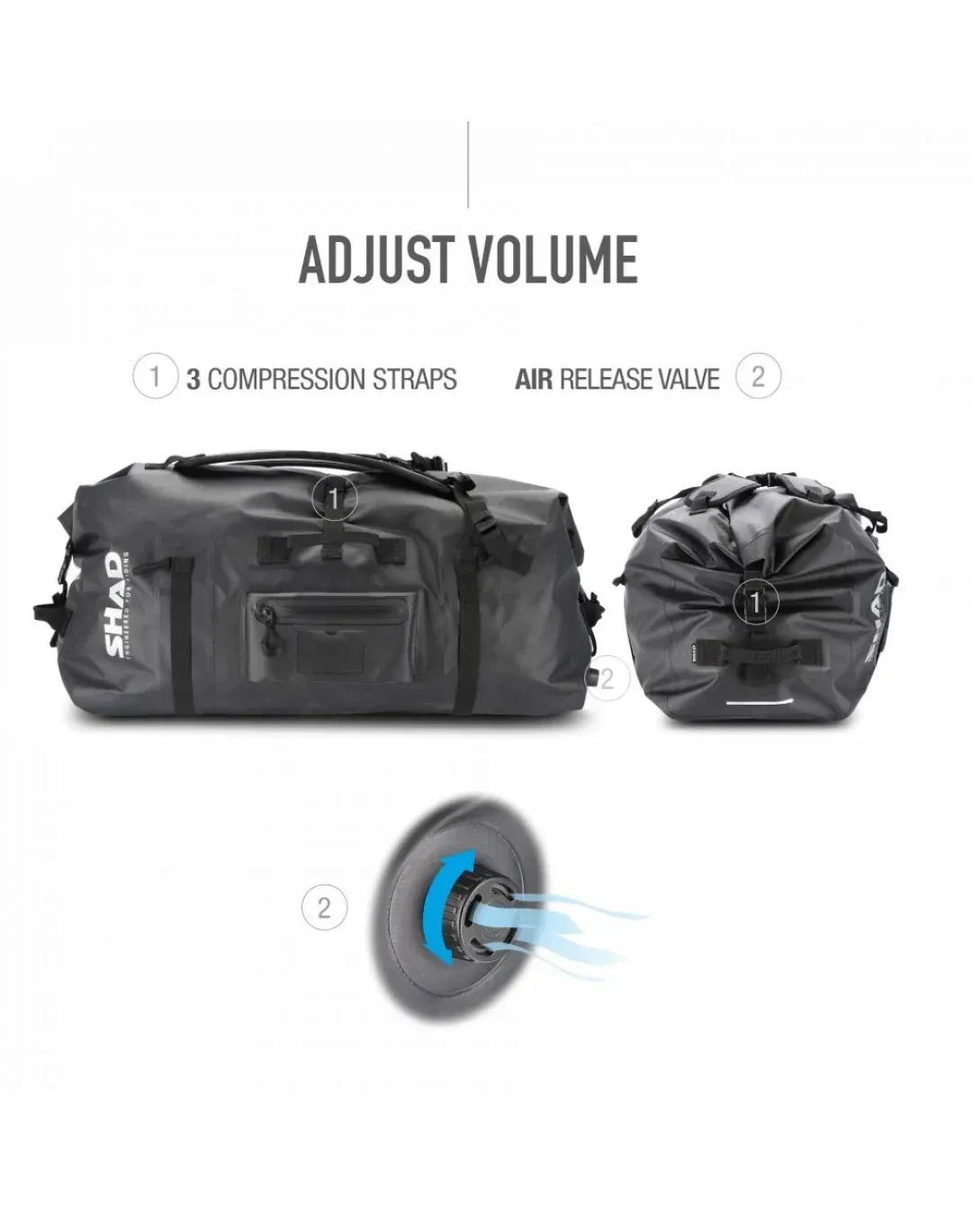 Мото чанта SHAD SW80 100%-Водоустойчива