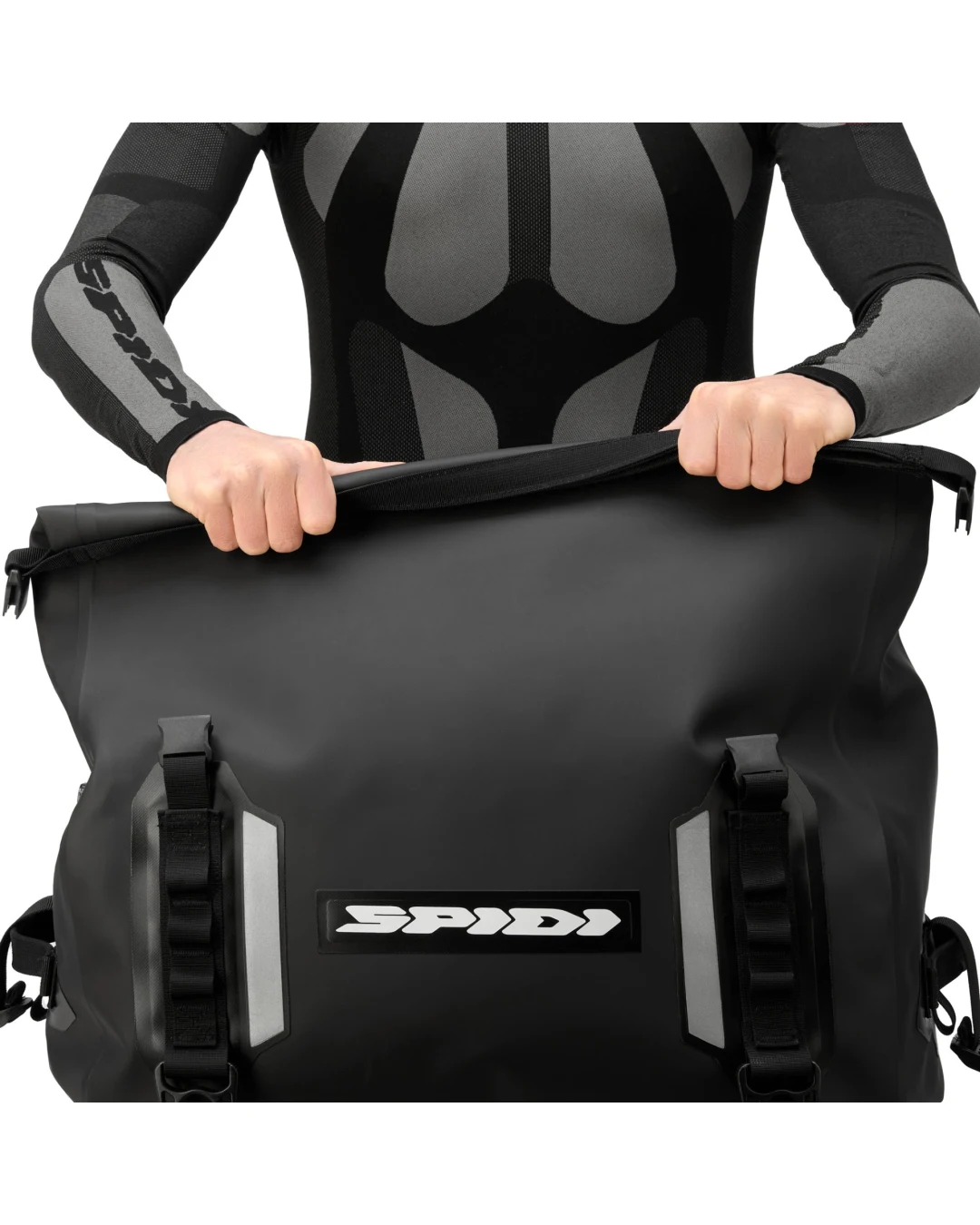 Мото чанта SPIDI ROLLTOP BAG BLACK