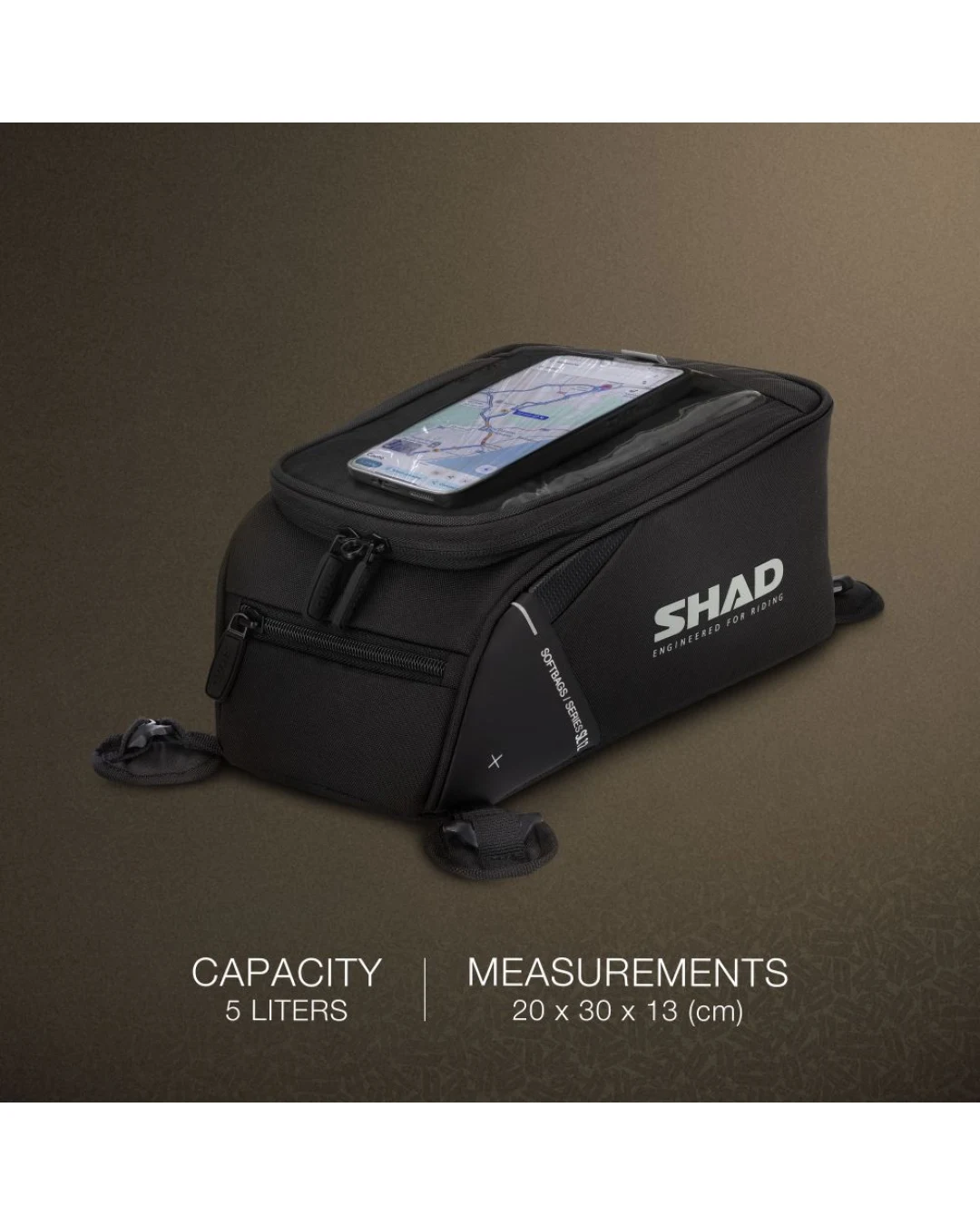 Мото чанта за резервоар SHAD SL12M v2