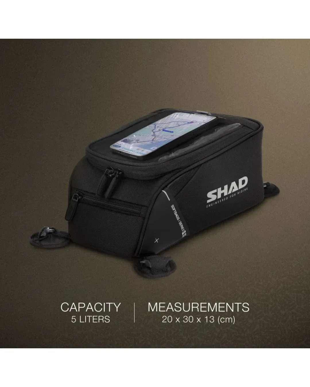 Мото чанта за резервоар SHAD SL12M v2