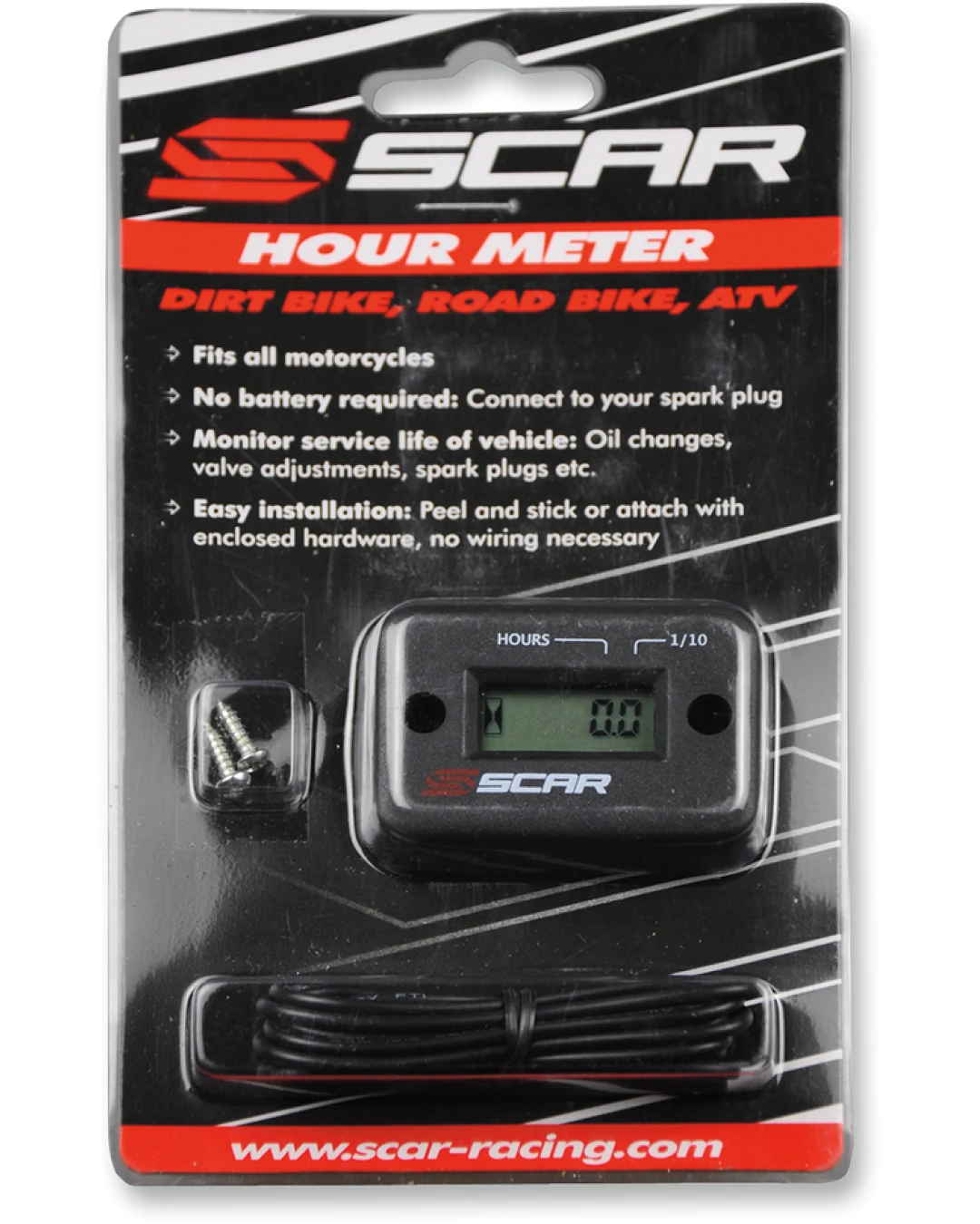 Мото часовник HOUR METER SCAR
