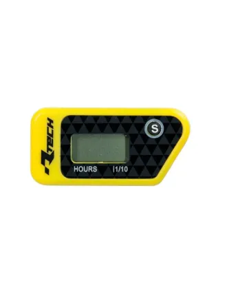 Мото часовник RACETECH Yellow
