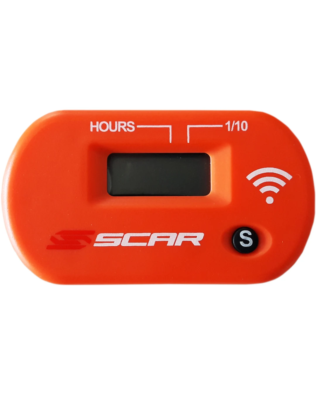 Мото часовник SCAR HOUR METER с Wireless ORANGE