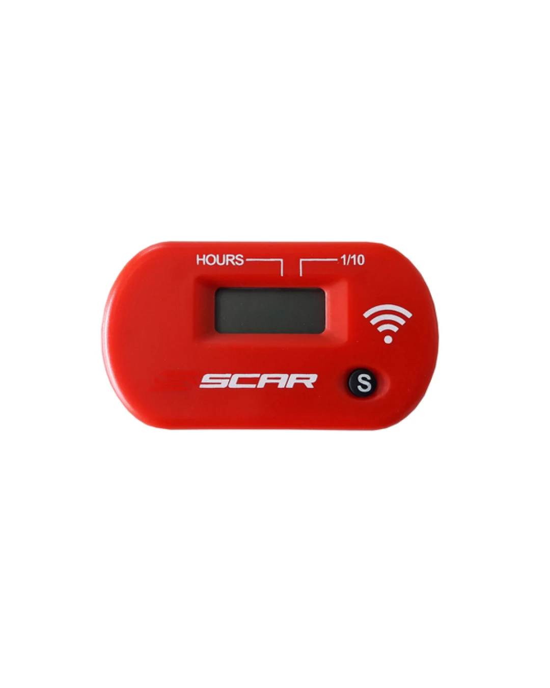 Мото часовник SCAR HOUR METER с Wireless RED