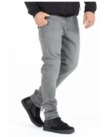 Мото дънки JOHN DOE PIONEER MONO LIGHT GRAY