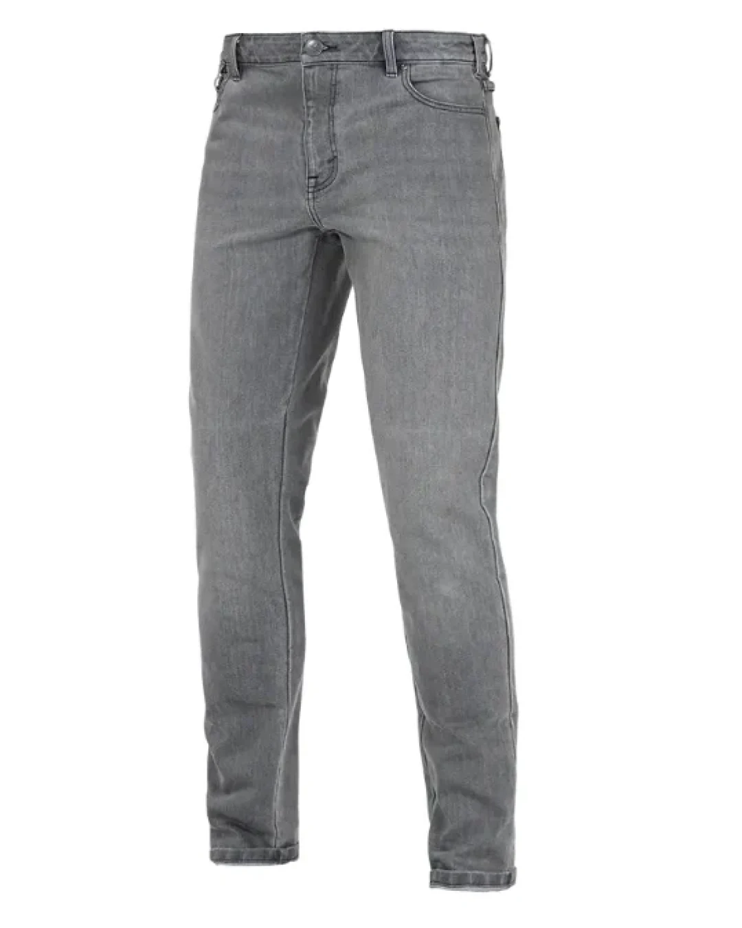 Мото дънки JOHN DOE PIONEER MONO LIGHT GRAY - LONG