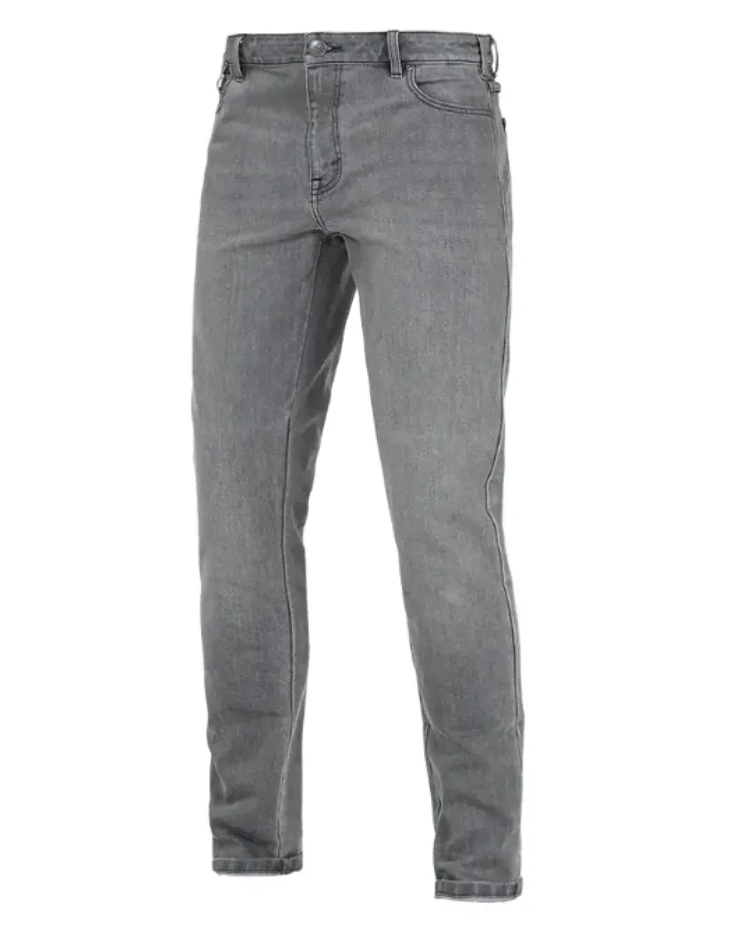 Мото дънки JOHN DOE PIONEER MONO LIGHT GRAY - LONG