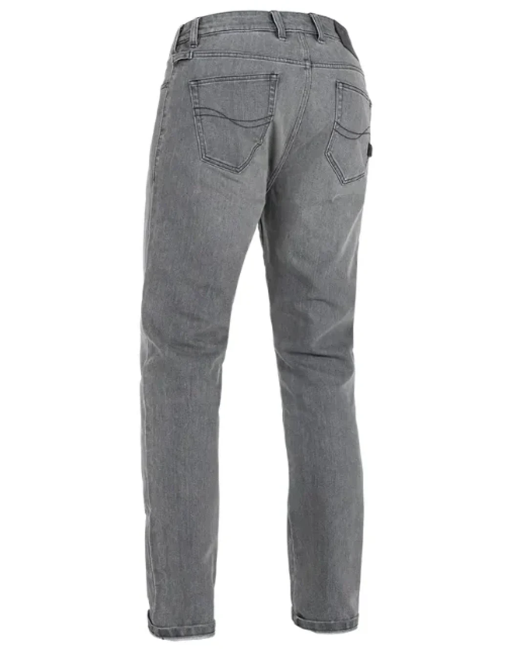 Мото дънки JOHN DOE PIONEER MONO LIGHT GRAY - LONG
