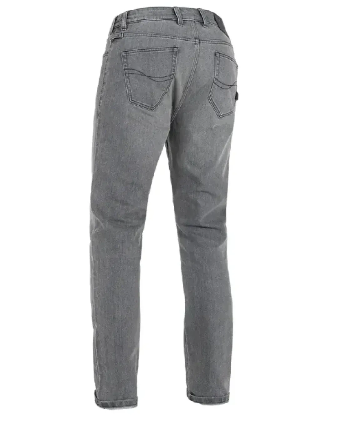 Мото дънки JOHN DOE PIONEER MONO LIGHT GRAY - LONG