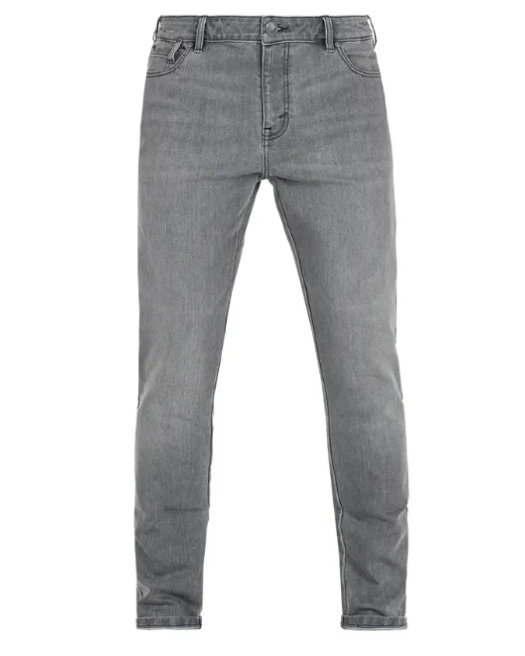 Мото дънки JOHN DOE PIONEER MONO LIGHT GRAY - LONG