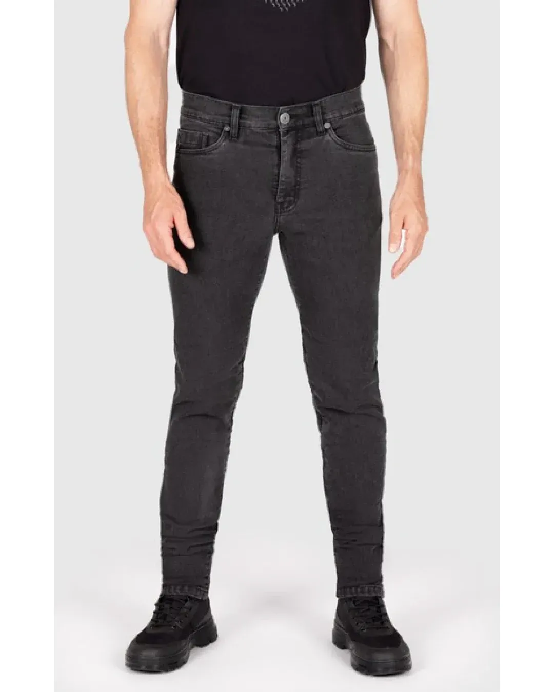 Мото дънки KNOX Colton Slim - Supersoft Charcoal - regular