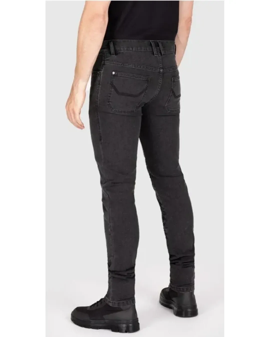 Мото дънки KNOX Colton Slim - Supersoft Charcoal - short