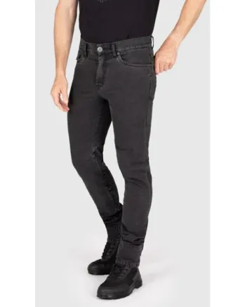 Мото дънки KNOX Colton Slim - Supersoft Charcoal - short