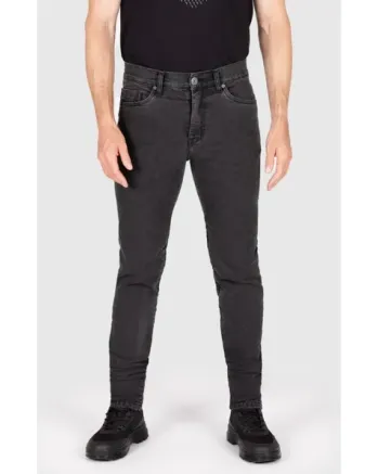 Мото дънки KNOX Colton Slim - Supersoft Charcoal - short