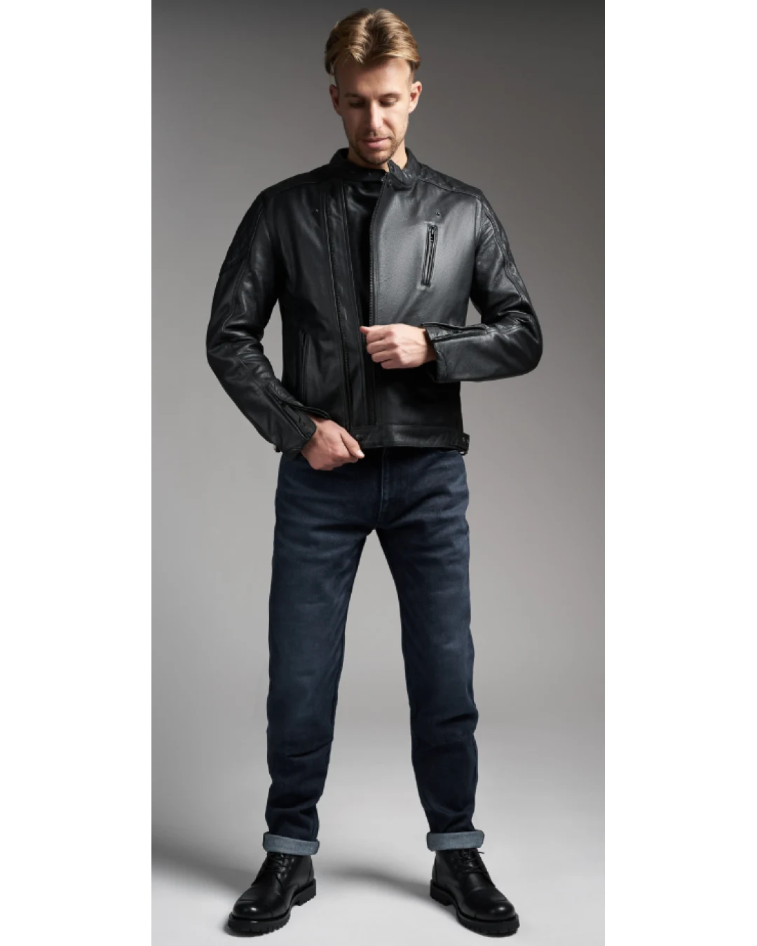 Мото дънки PANDO MOTO ARNIE SLIM BLUE - Armalith®