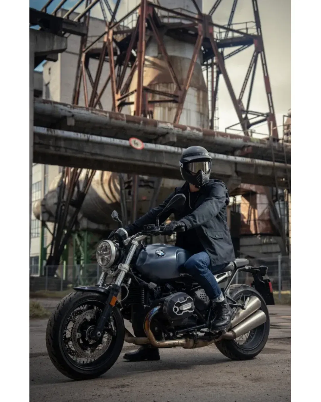 Мото дънки PANDO MOTO ARNIE SLIM BLUE - Armalith® - SHORT