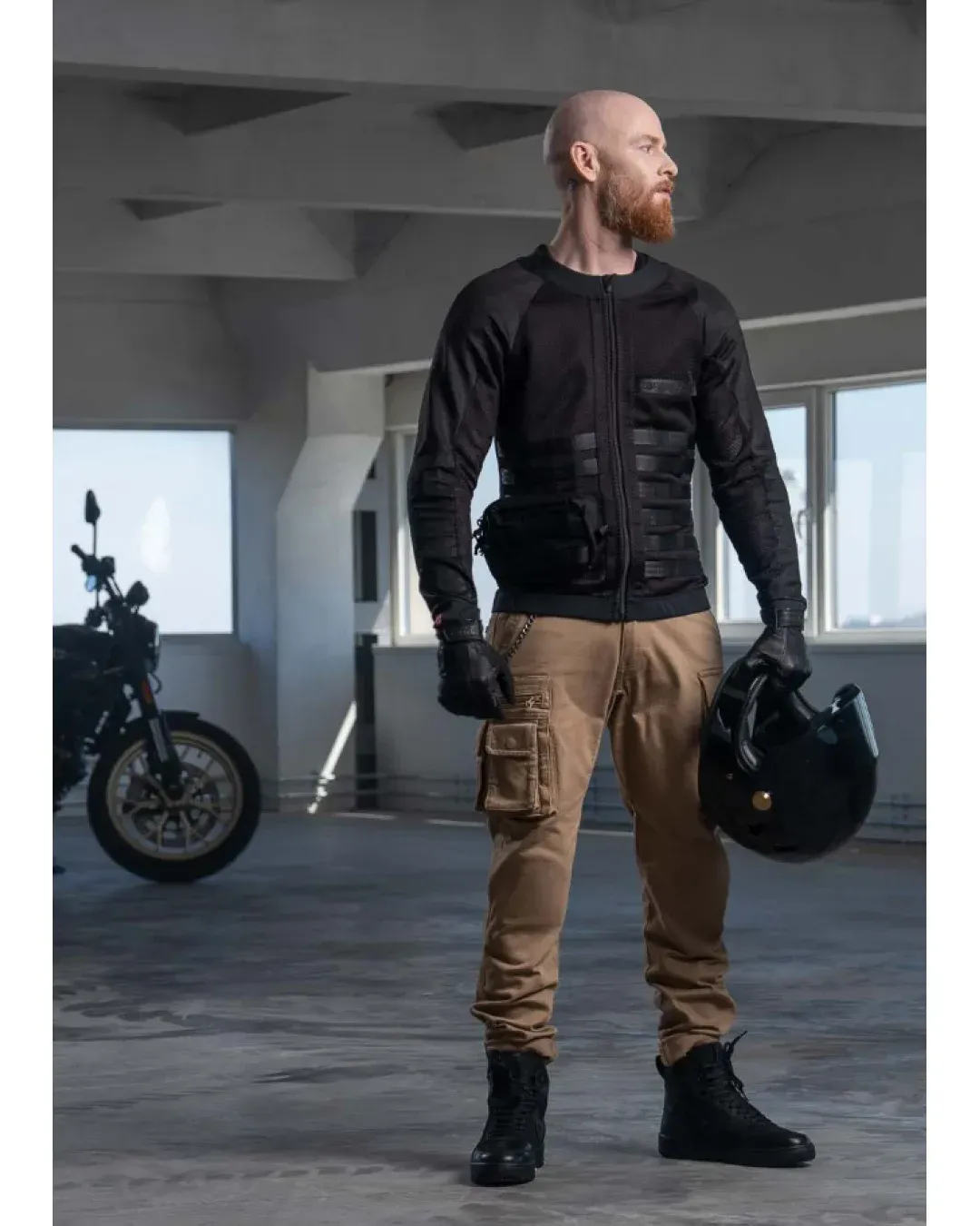 Мото дънки PANDO MOTO Desert Cargo Beige Cordura®