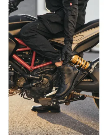 Мото дънки PANDO MOTO Desert Cargo Black Cordura®