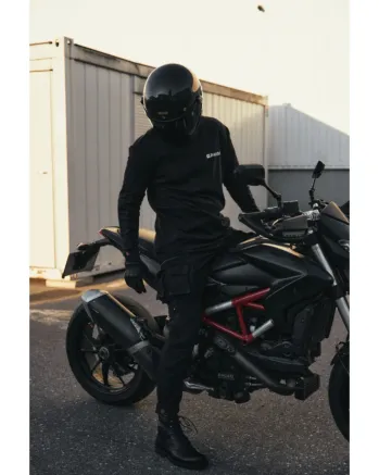 Мото дънки PANDO MOTO Desert Cargo Black Cordura®