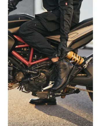Мото дънки PANDO MOTO Desert Cargo Black Cordura® - LONG