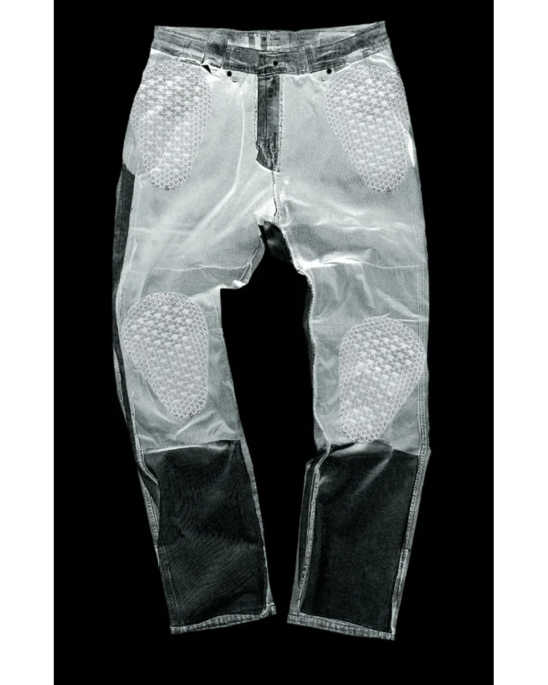 Мото дънки PANDO MOTO JAMES REGULAR BLUE - CORDURA® - SHORT