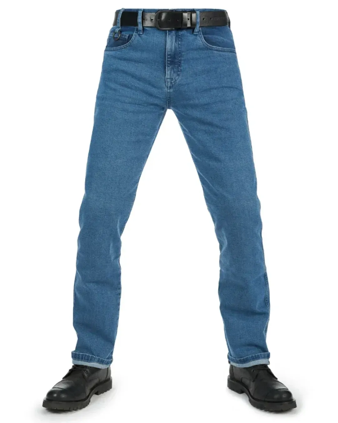 Мото дънки PANDO MOTO JAMES REGULAR BLUE - CORDURA® - SHORT