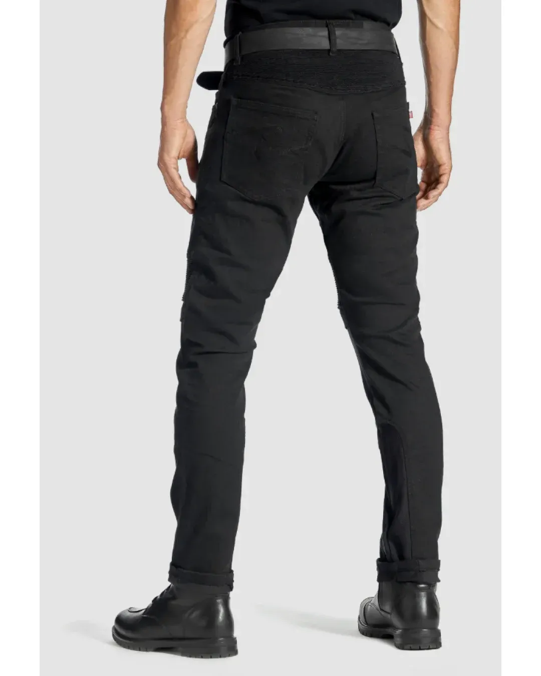 Мото дънки PANDO MOTO KARLDO SLIM BLACK - Men Slim-Fit Cordura®