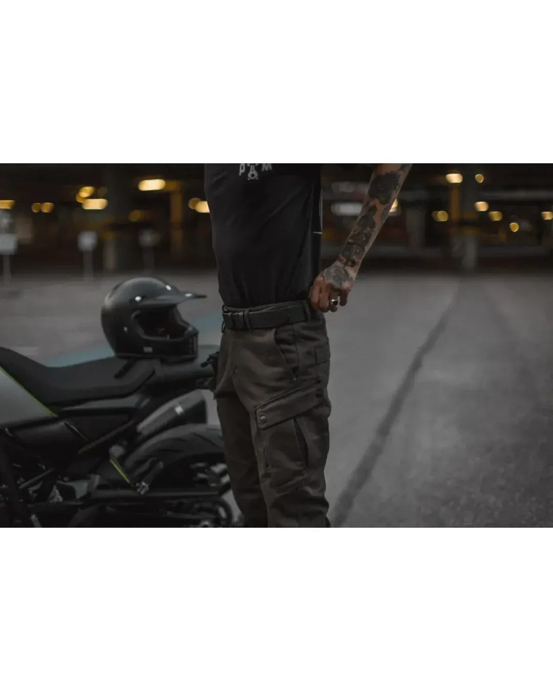 Мото дънки PANDO MOTO MARK KEV 02 - Chino Style Cordura® -  SUPER LONG