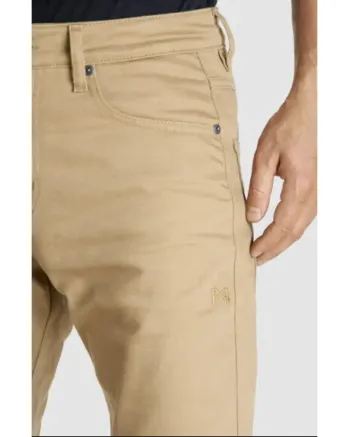 Мото дънки PANDO MOTO ROBBY BEIGE - Slim-fit Cordura® - LONG