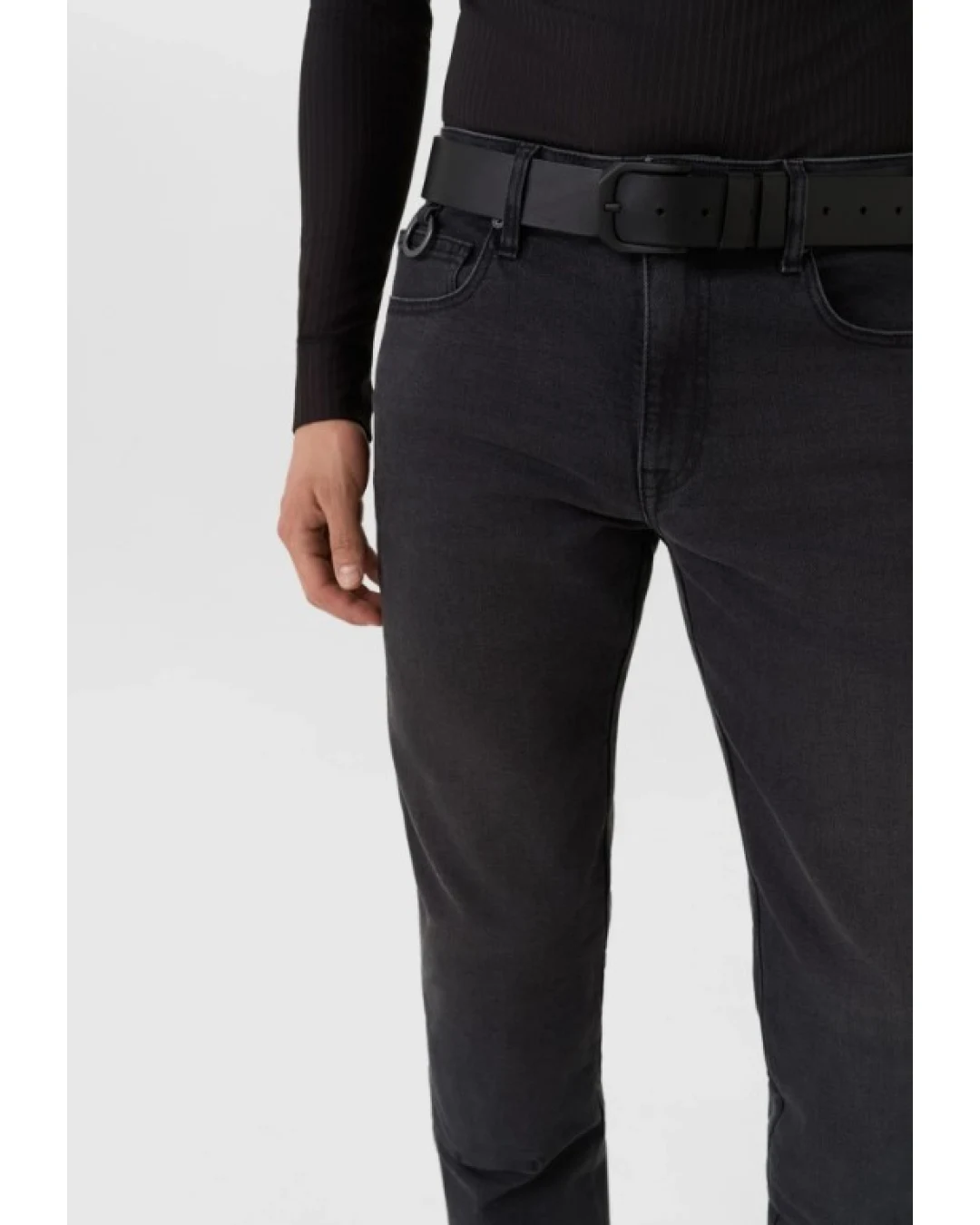 Мото дънки PANDO MOTO ROBBY BLACK - Slim-fit Cordura®