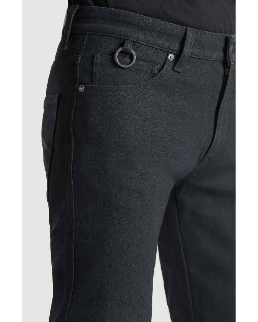 Мото дънки PANDO MOTO STEEL BLACK 02 - Slim-Fit Dyneema®