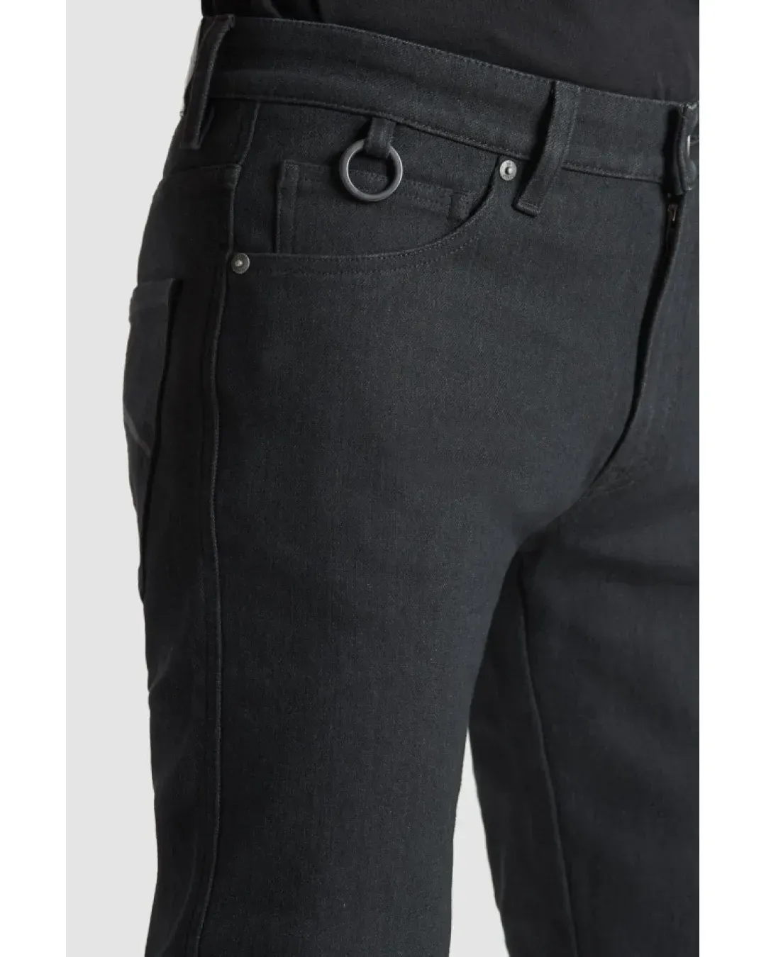 Мото дънки PANDO MOTO STEEL BLACK 02 - Slim-Fit Dyneema®