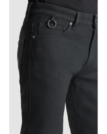 Мото дънки PANDO MOTO STEEL BLACK 02 - Slim-Fit Dyneema®