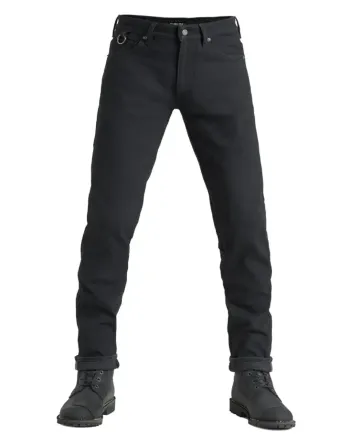 Мото дънки PANDO MOTO STEEL BLACK 02 - Slim-Fit Dyneema® - LONG
